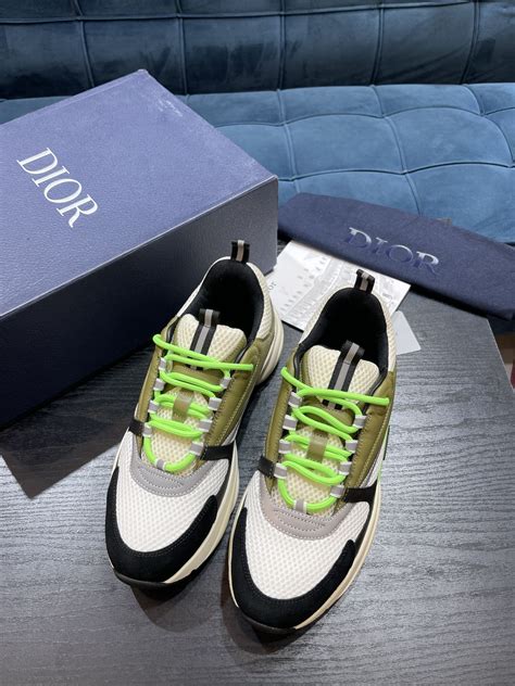 dior b22 green and black